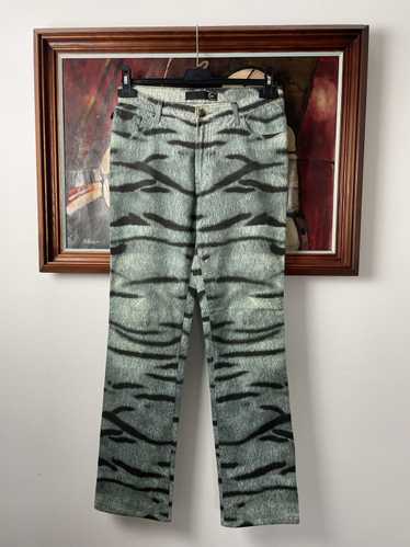 Just Cavalli Hallucination Zebra Pants Avant Garde