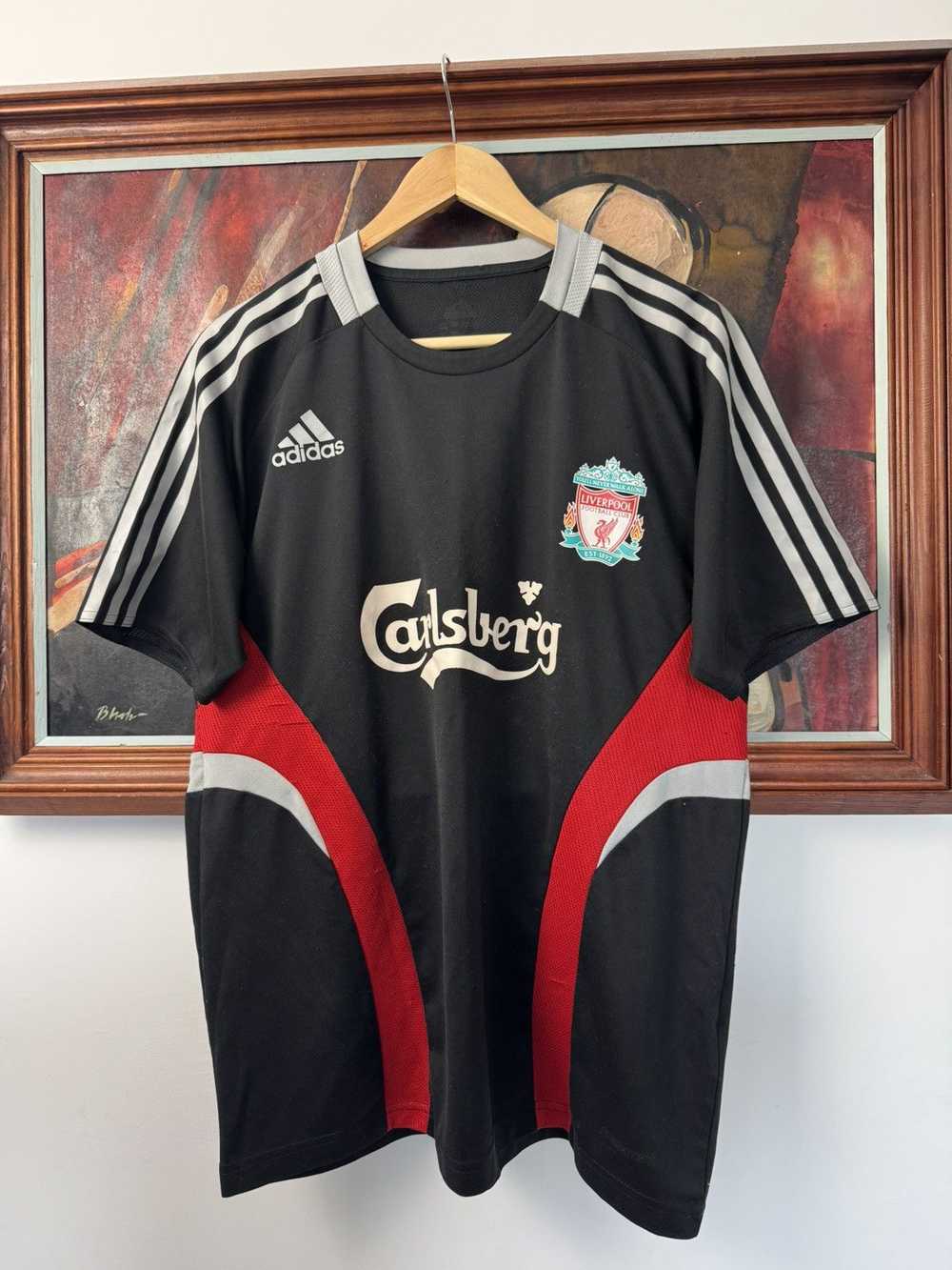 2008/09 FC Liverpool Adidas Jersey Soccer Footbal… - image 1