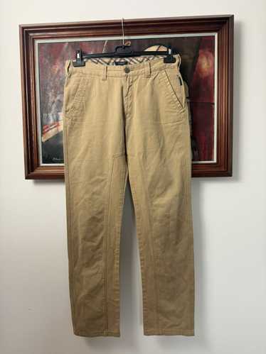 Burberry London Vintage Y2k Trousers Pants Beige … - image 1