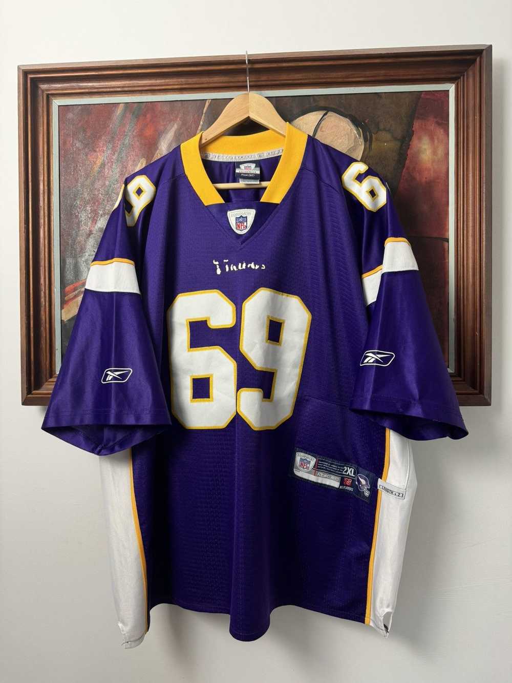 NFL Reebok Jersey Jared Allen Minnesota Vikings O… - image 1