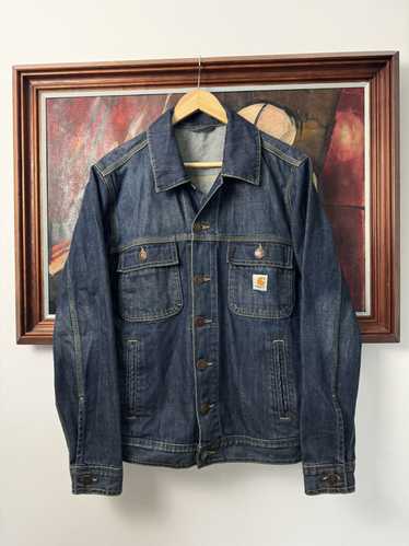 Carhartt Vintage Jeans Denim Trucker Jacket Hype S