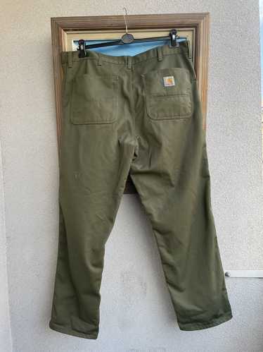 Carhartt Vintage Simple Pant Olive Skate Workwear 