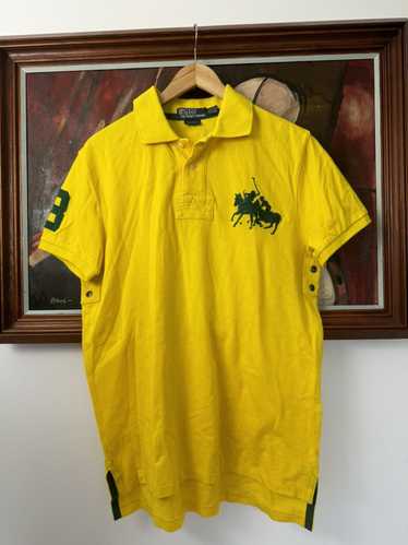 Polo Ralph Lauren Rugby Polo Shirt Hype Rare Yell… - image 1