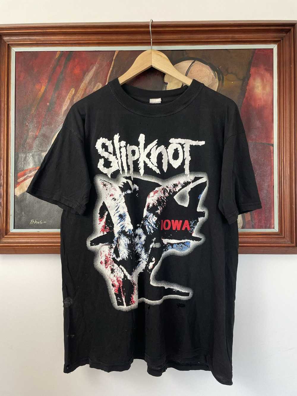 Slipknot Iowa Album 2001 Rare Band Metal Y2k Dist… - image 1