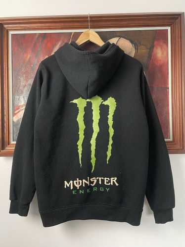 Monster Energy Drink Black Green Thunder Racing Ho