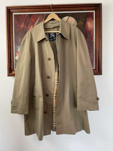 Vintage Burberry Nova Check Coat Jacket Designer … - image 1