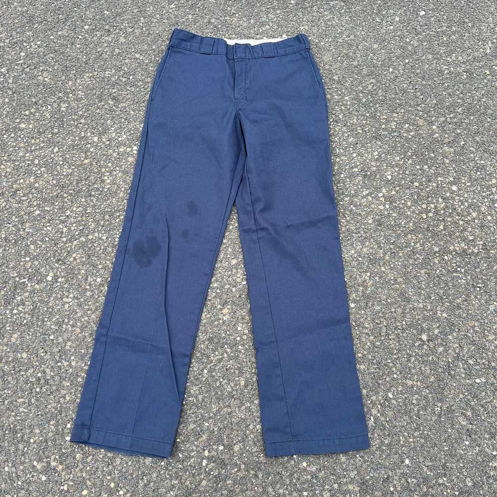 Vintage blue dickies y2k work wear pants - image 2