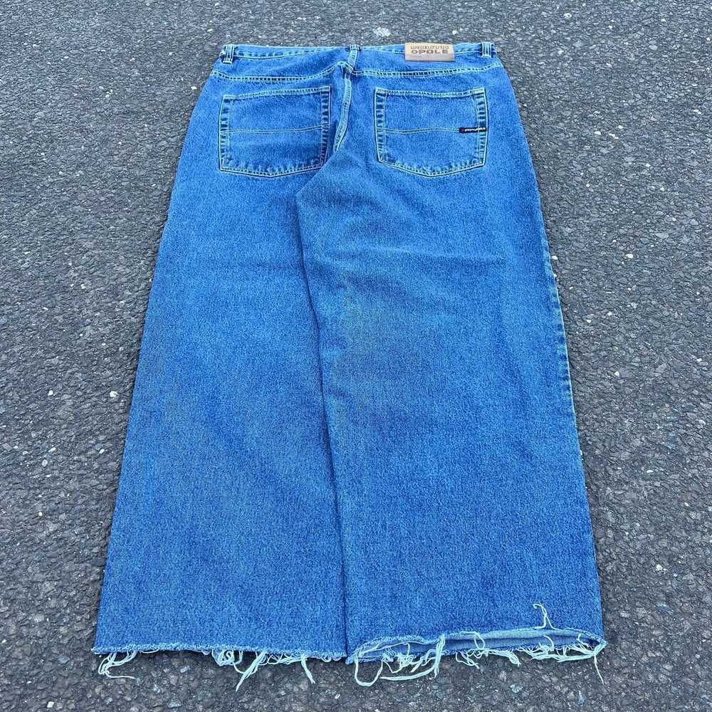 Vintage crazy baggy southpole denim heavy y2k jea… - image 1