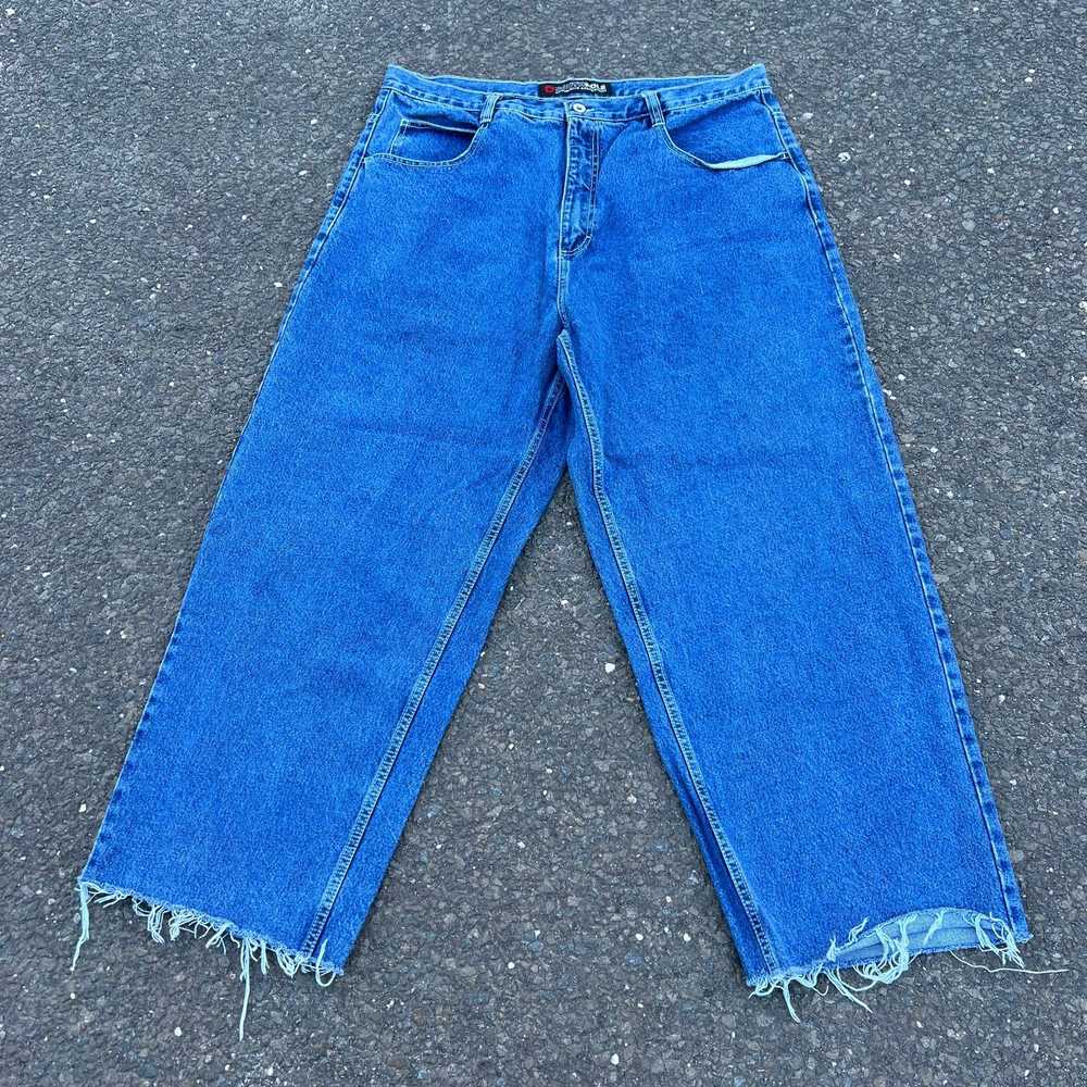 Vintage crazy baggy southpole denim heavy y2k jea… - image 2