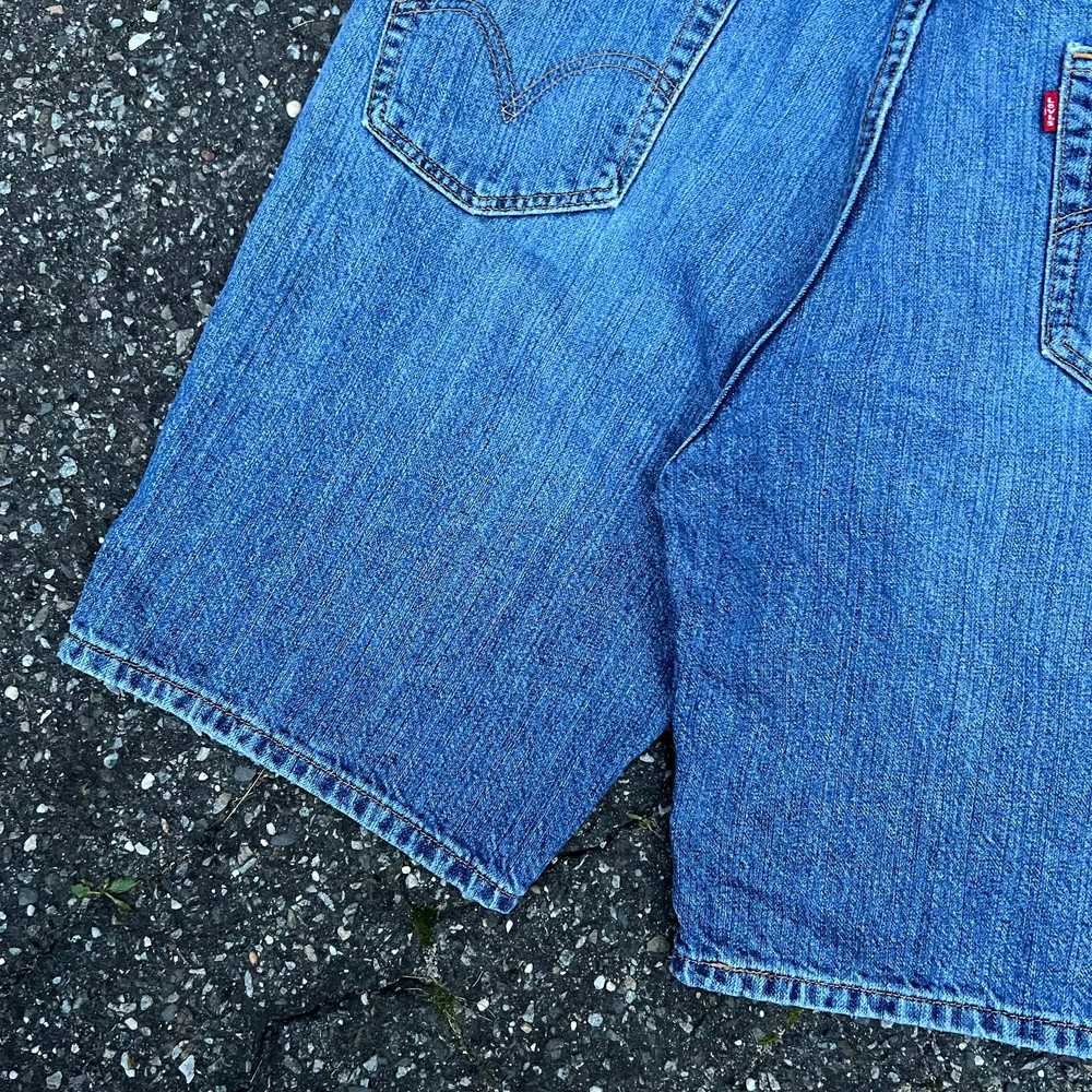 Vintage Y2K Levi’s denim jean shorts jorts - image 5