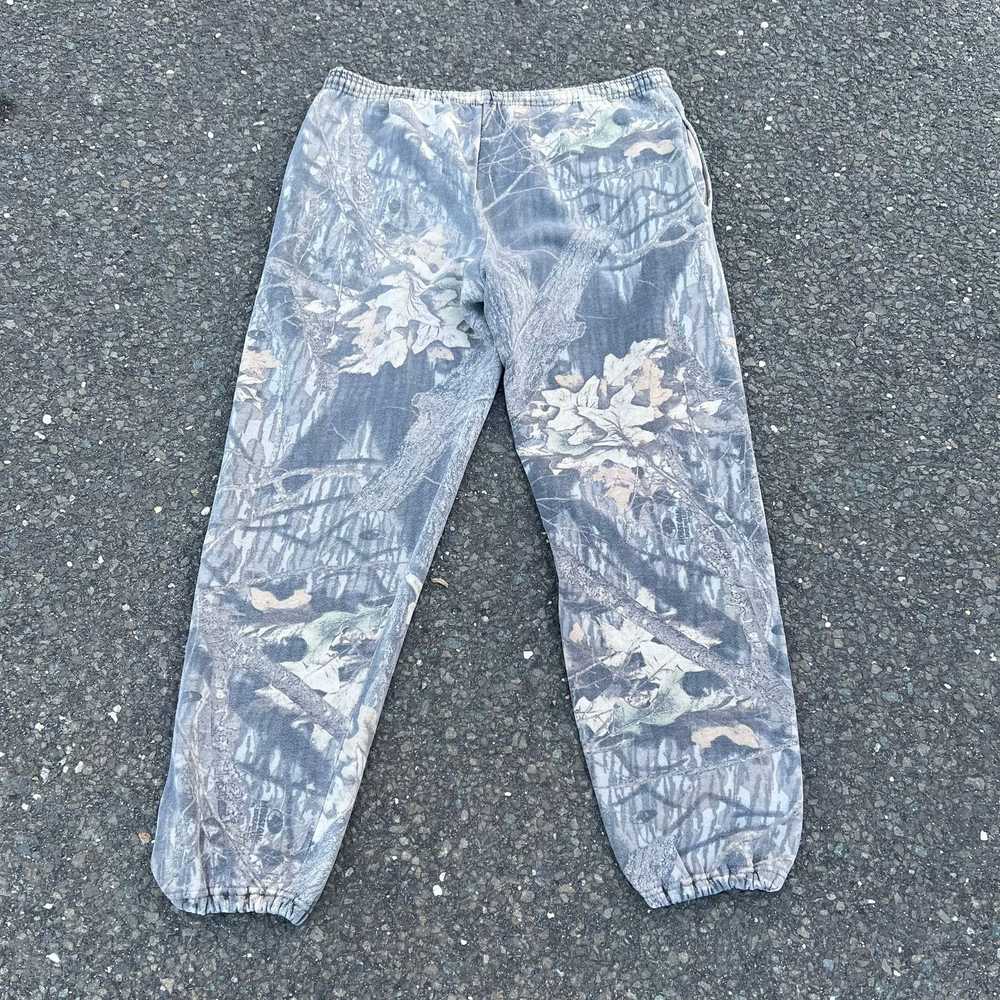 Vintage realtree camo jerzees essential blank swe… - image 2