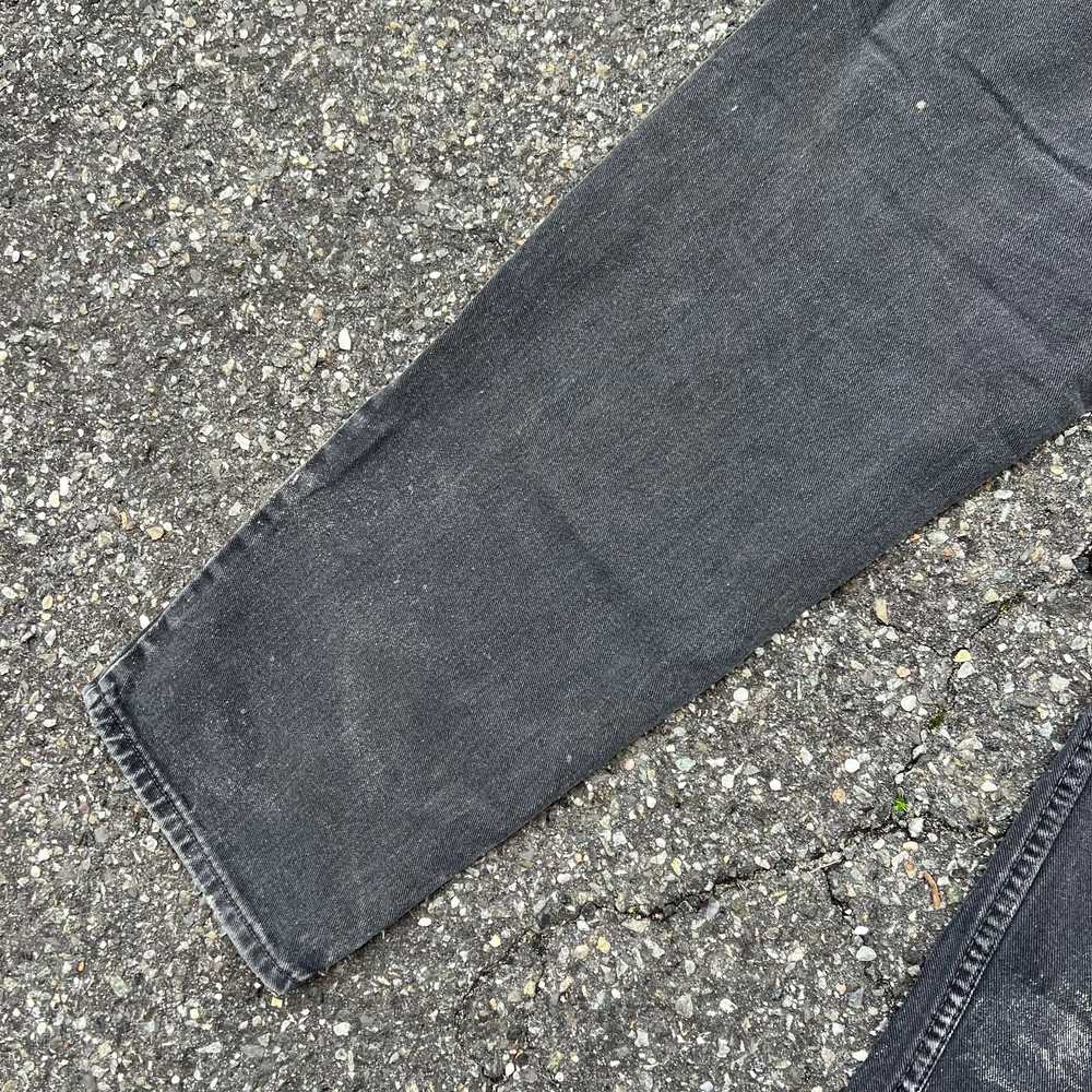 Vintage Y2K black Levi’s faded denim jeans work w… - image 11