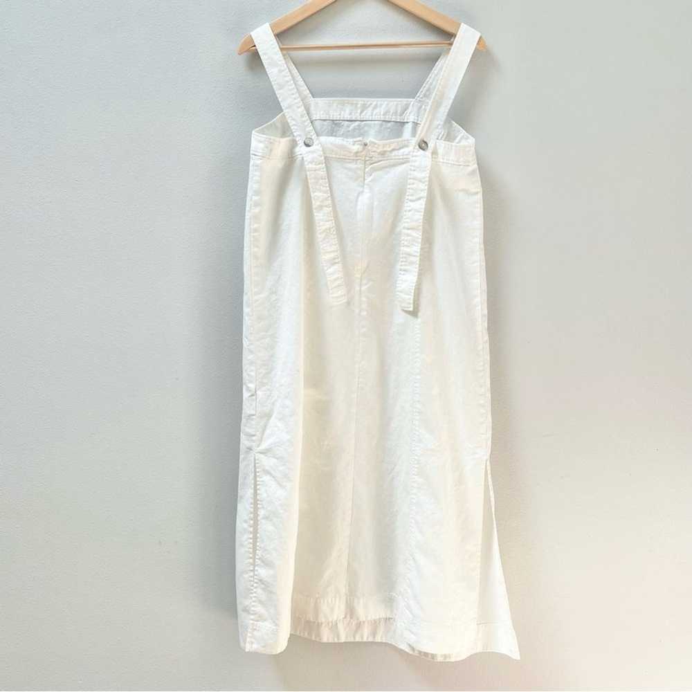 Madewell Linen-Cotton Princess-Seamed Midi Dress … - image 6