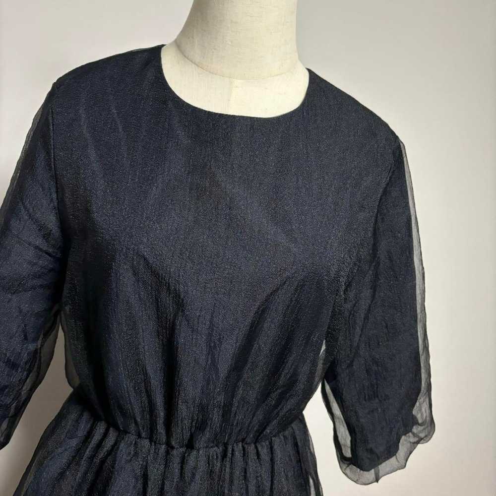 OKIRAKU Layered dress BLACKNAVY Size 3 - image 4