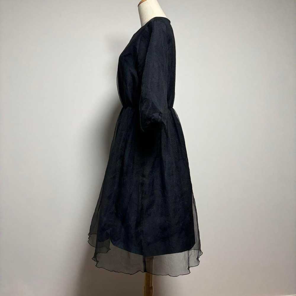 OKIRAKU Layered dress BLACKNAVY Size 3 - image 6