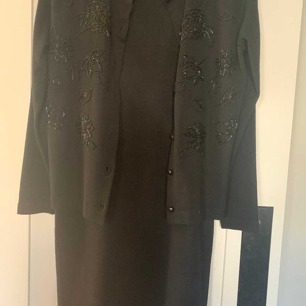 Stunning vintage Liz Claiborne sweater dress - image 1