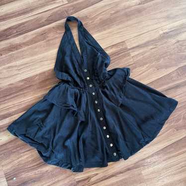 Revolve Bobi Black mini dress size small - image 1