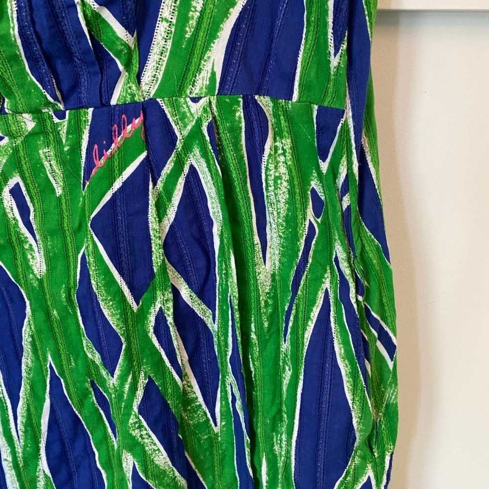 Lilly Pulitzer Dress 10 Conlan Shirt Dress Floral… - image 2