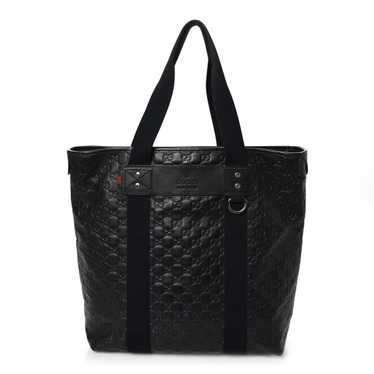 GUCCI Guccissima Tote Black - image 1