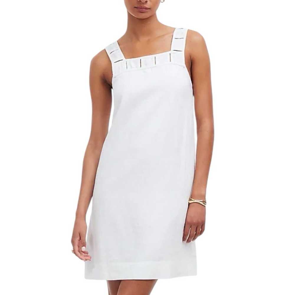 NWD Madewell Embroidered Tank Mini Dress Eyelet W… - image 1