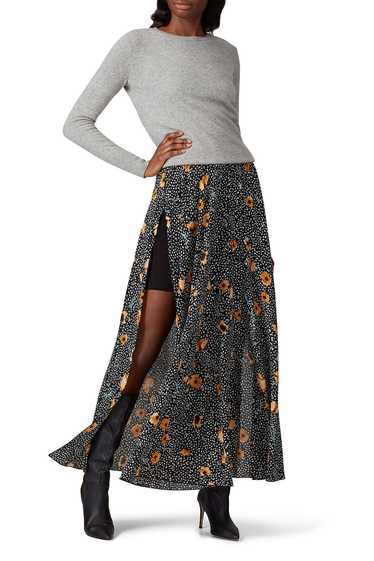 Great Jones Polka Dot Floral Skirt