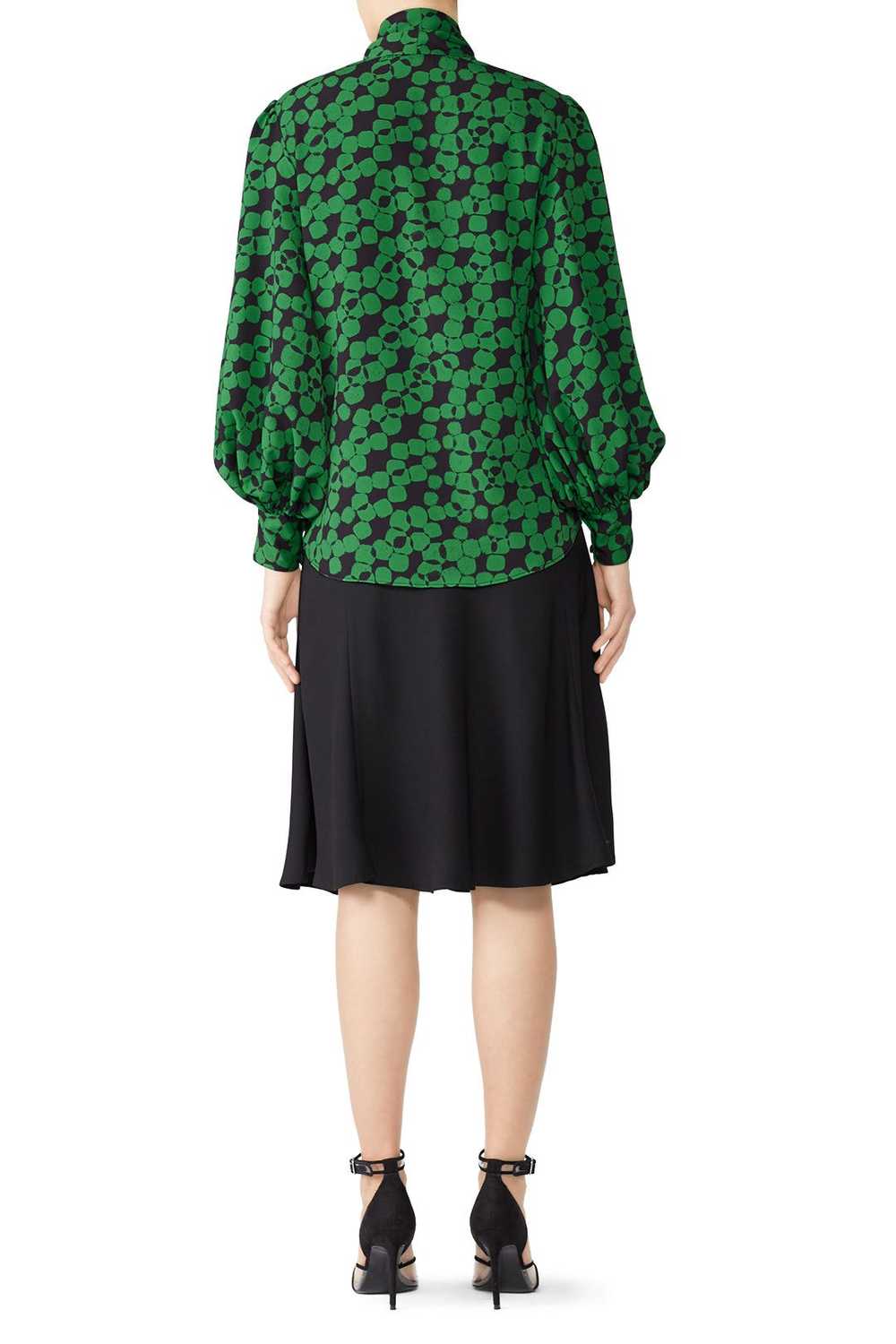 Hunter Bell Finley Tie Neck Blouse - image 2