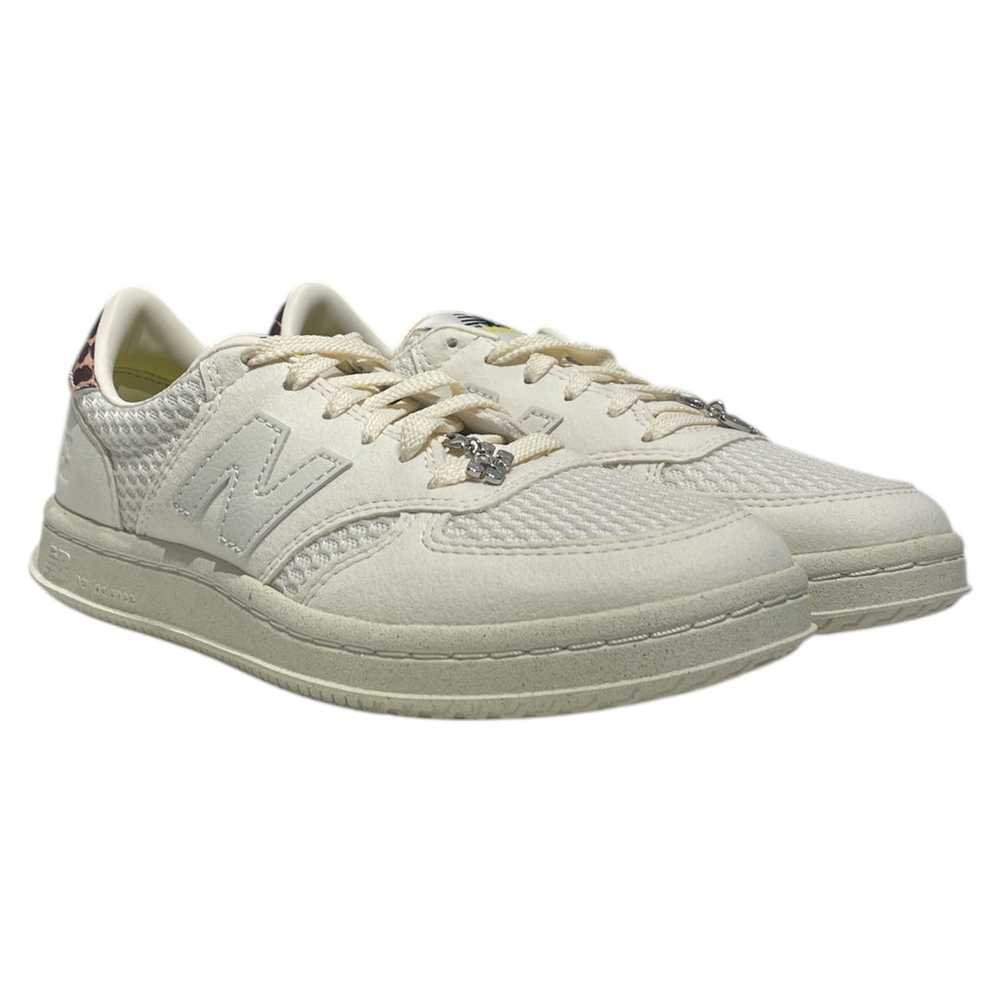 NEW BALANCE/GANNI/Low-Sneakers/US 7/WHT/CT500 - image 1