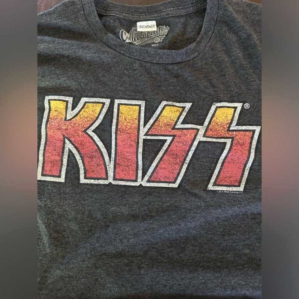 Custom KISS Band Tee Dress 2XL  Upcycled - image 3