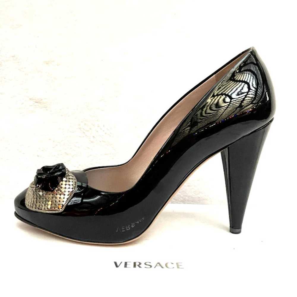 Versace Patent leather heels - image 6