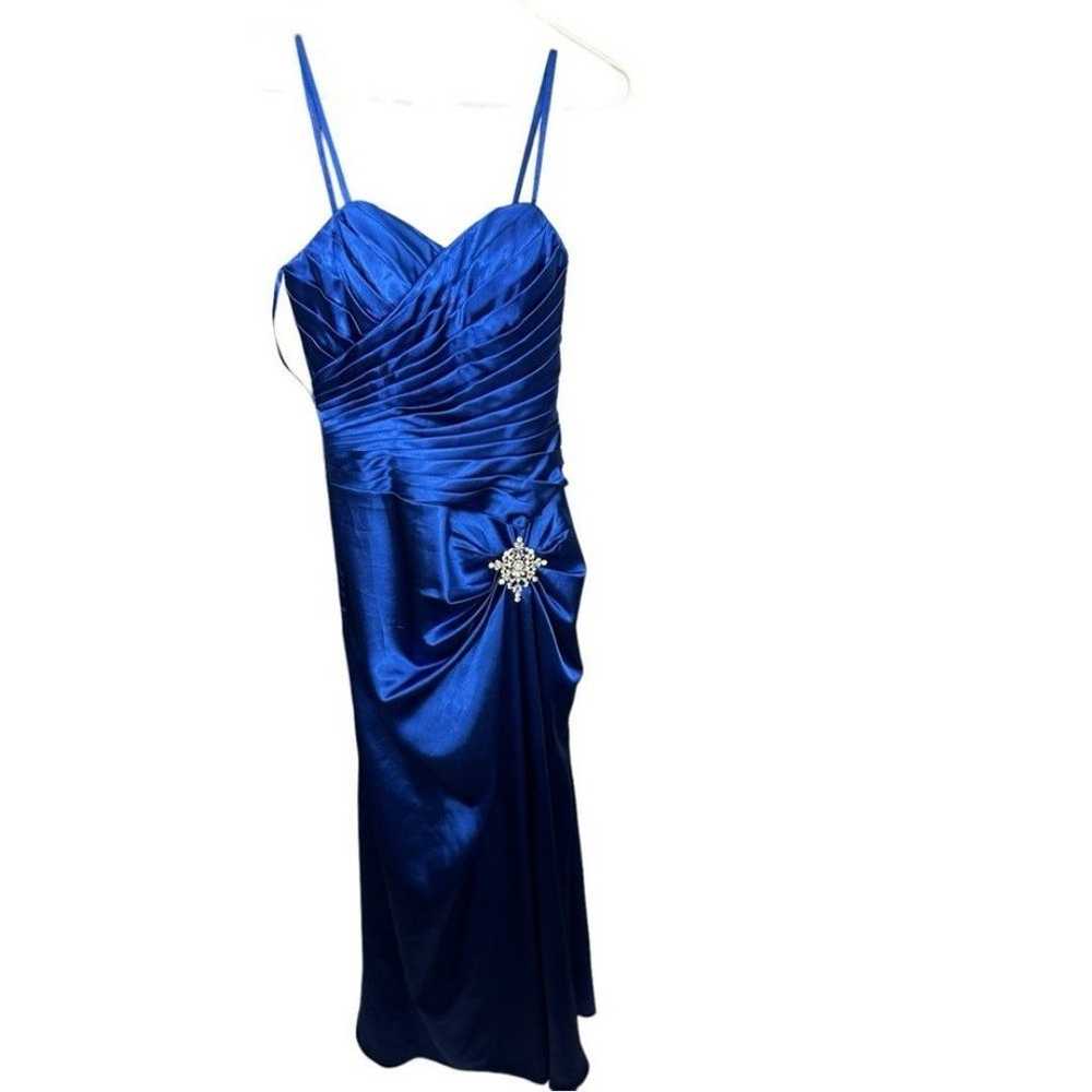 Aspeed size small evening dress blue - image 2