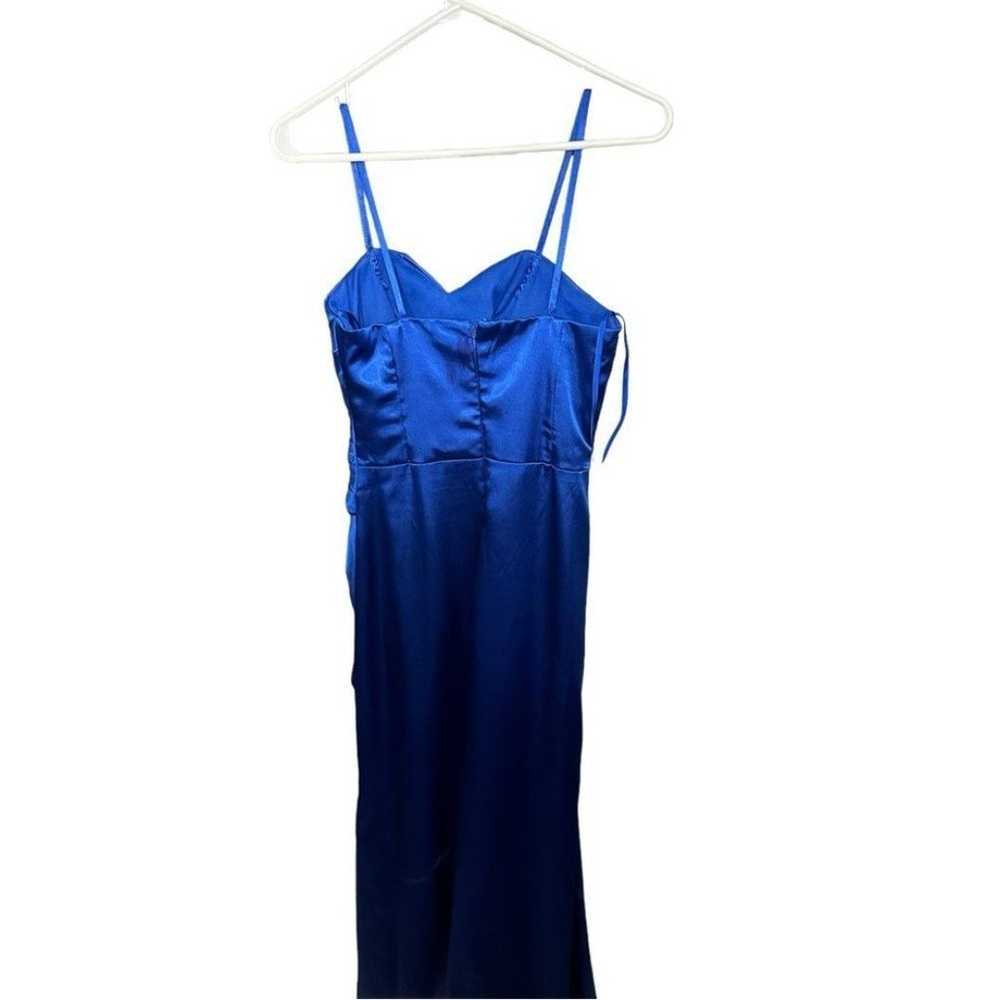 Aspeed size small evening dress blue - image 3