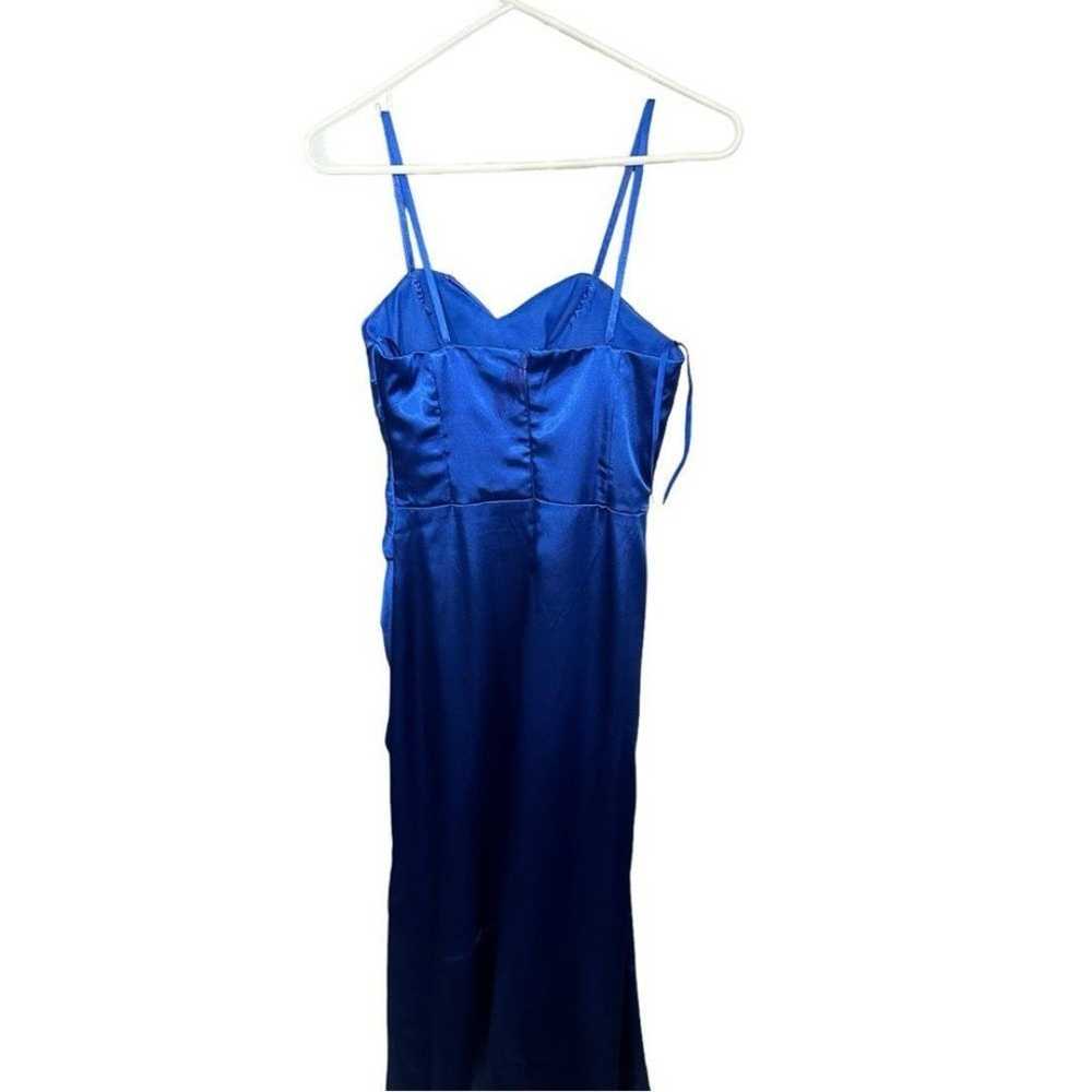 Aspeed size small evening dress blue - image 4