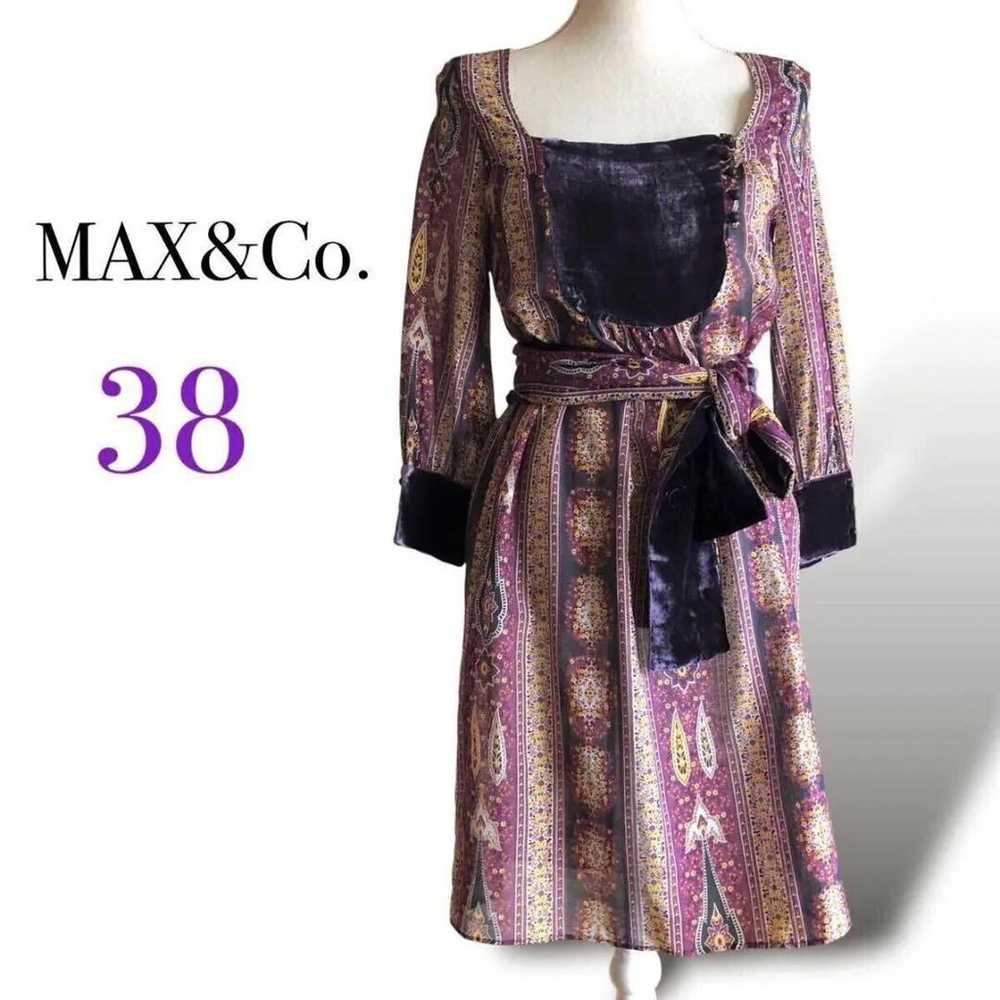 Excellent item ⭐️ MAX&Co. Paisley pattern one-pie… - image 2