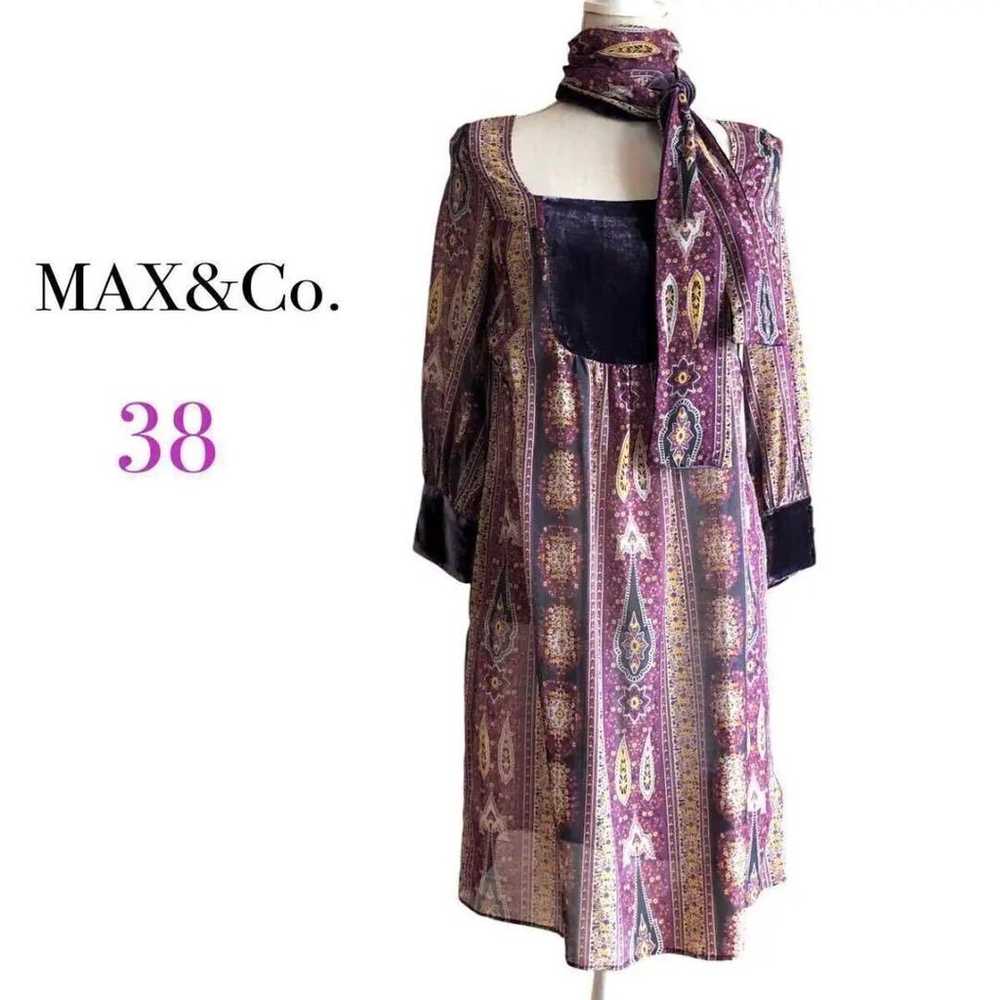 Excellent item ⭐️ MAX&Co. Paisley pattern one-pie… - image 3