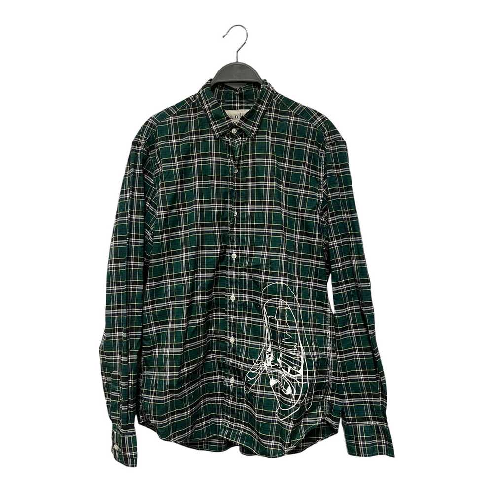 Frank&Eileen/Flannel Shirt/M/Plaid/Cotton/GRN/ - image 1