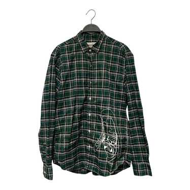 Frank&Eileen/Flannel Shirt/M/Plaid/Cotton/GRN/ - image 1