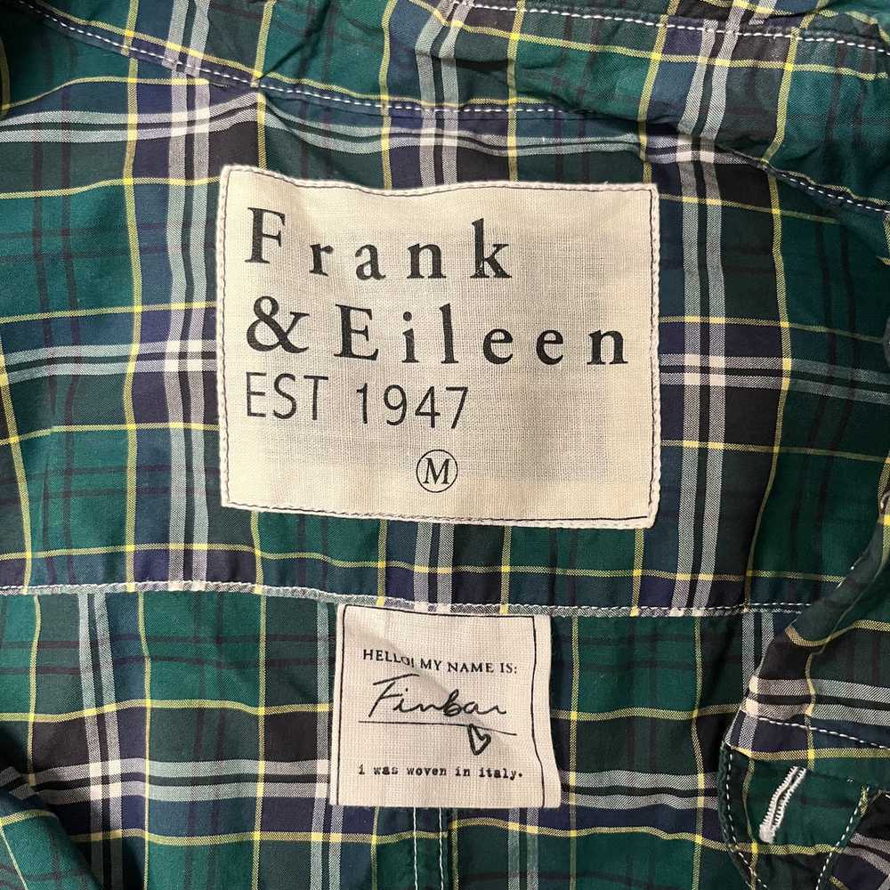 Frank&Eileen/Flannel Shirt/M/Plaid/Cotton/GRN/ - image 3