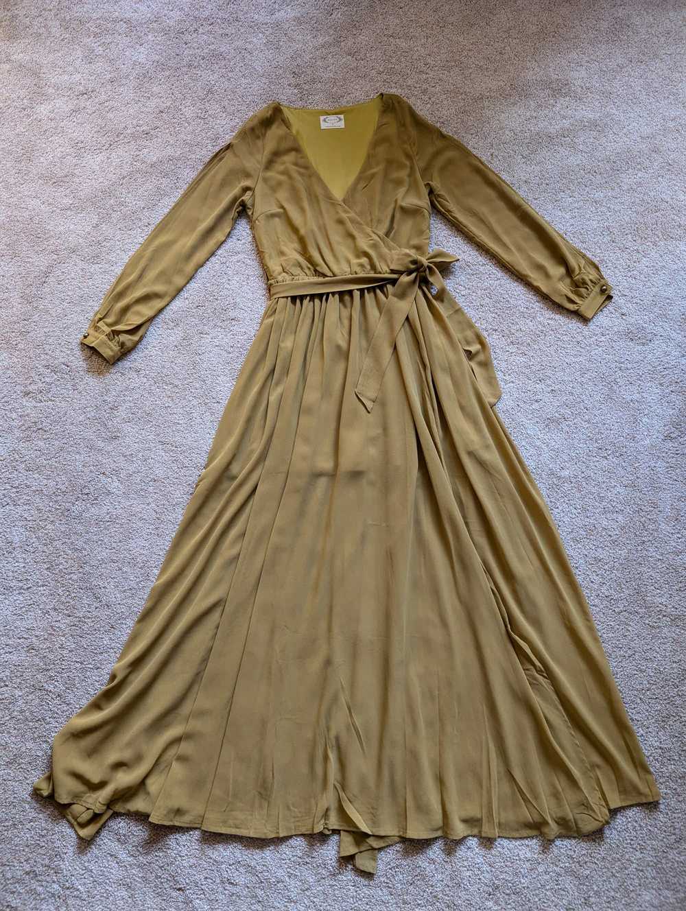 Joyfolie Aniya Dress in Mustard - image 8