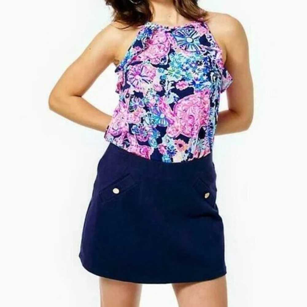 Lilly Pulitzer Madison Skort True Navy - image 1