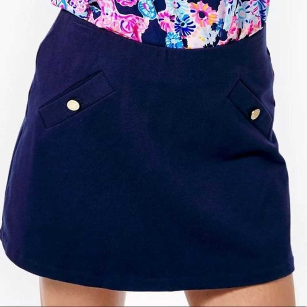 Lilly Pulitzer Madison Skort True Navy - image 7