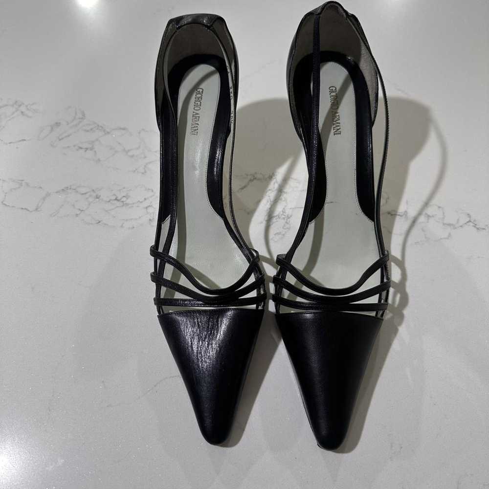 Giorgio Armani Leather heels - image 7