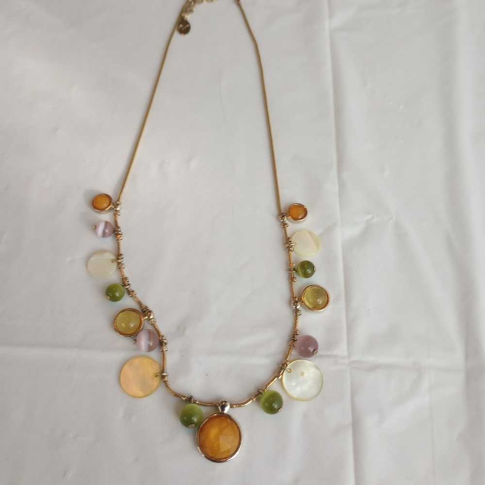 Vintage 1990's Boho/beachy summer necklace - image 3