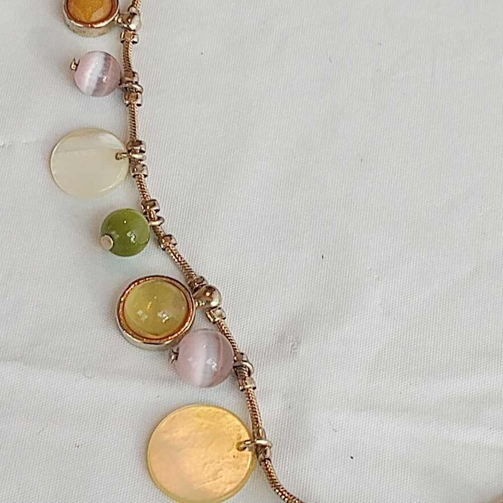 Vintage 1990's Boho/beachy summer necklace - image 7