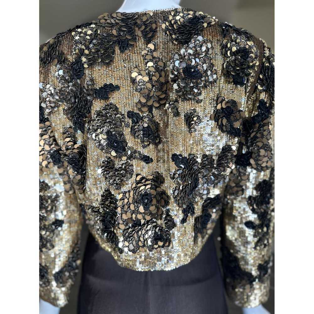 Oscar De La Renta Glitter jacket - image 6