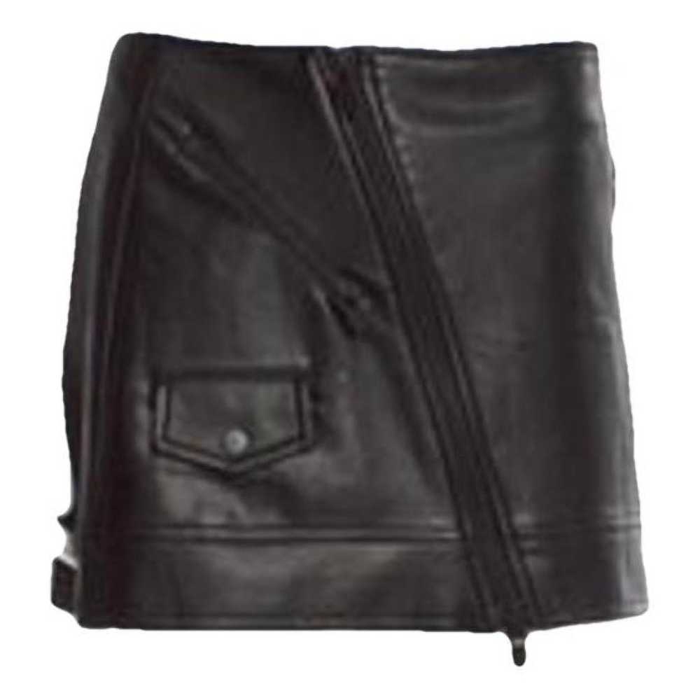 Jonathan Simkhai Leather mini skirt - image 1