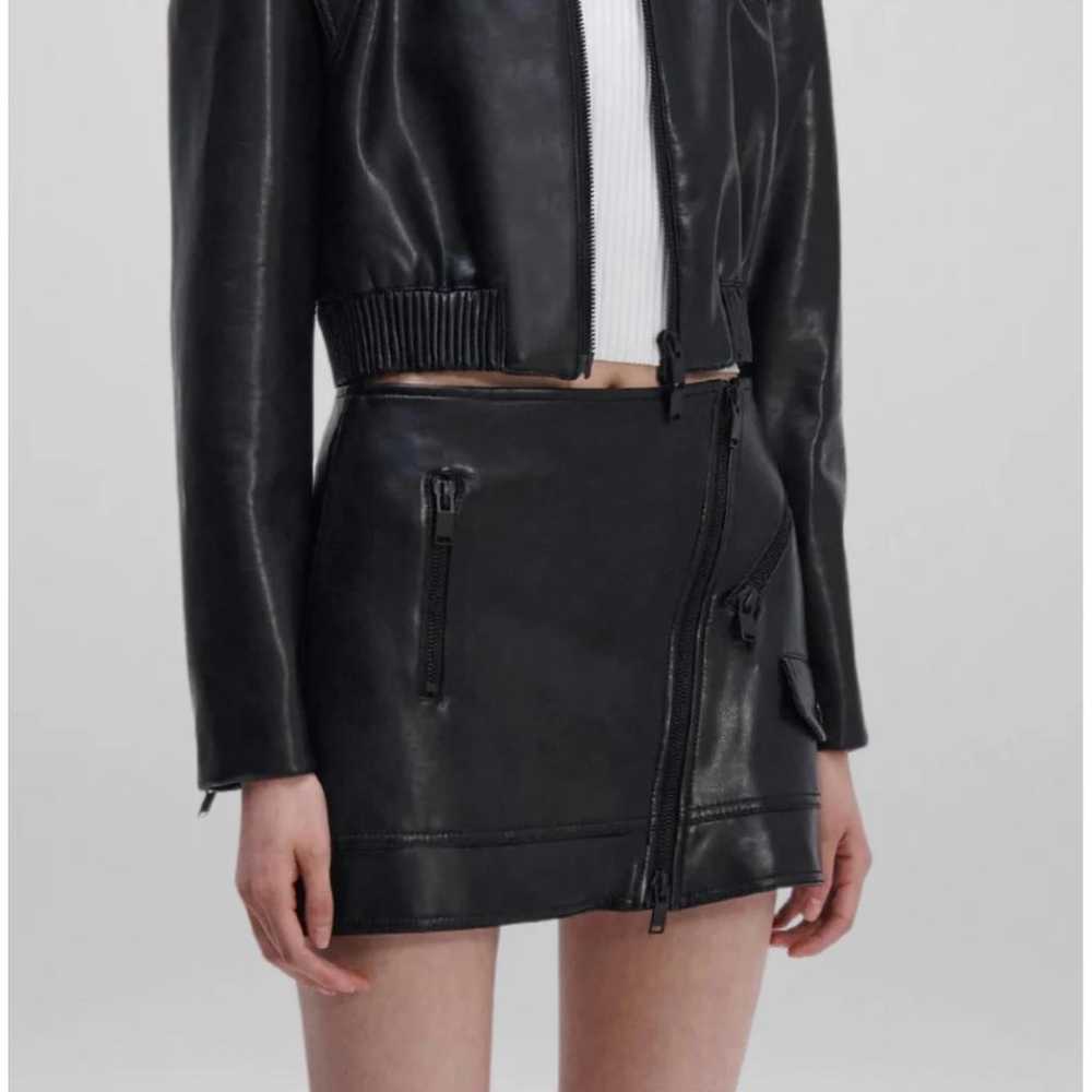 Jonathan Simkhai Leather mini skirt - image 7