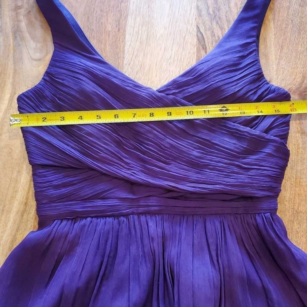 J crew silk eggplant purple dress - image 5