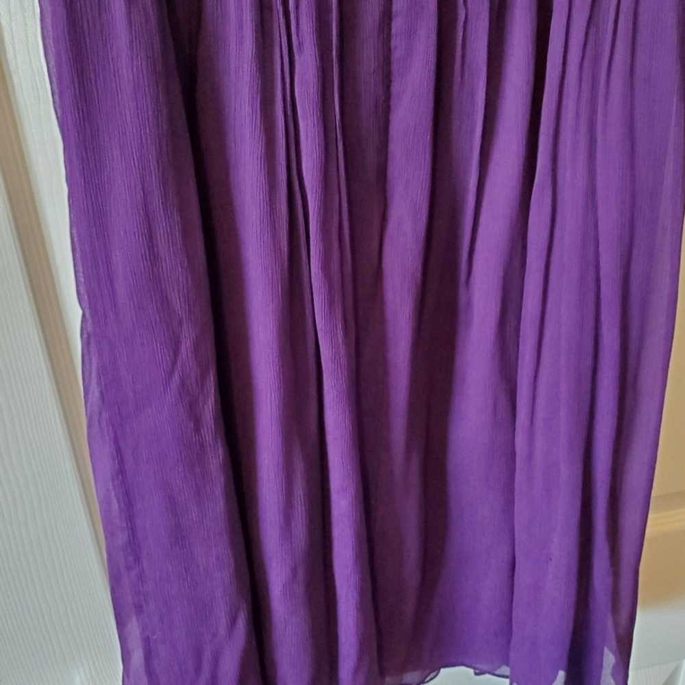 J crew silk eggplant purple dress - image 9