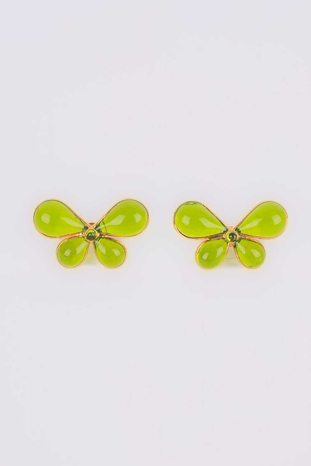 Boucles d'oreilles "Papillon" Augustine - image 4