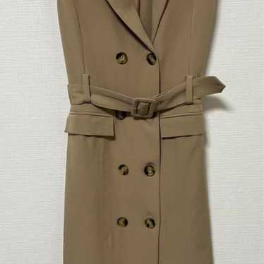 Brand new ZARA belted trench coat one-piece gilet. - image 1